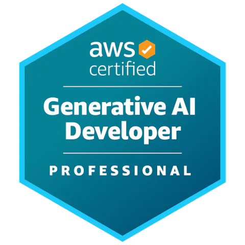 AWS Certified Generative AI Developer - Professional badge issued to Nguyen Quoc Khang